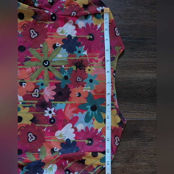 Forever 21 Womens Floral Mesh Top Festival M Rave Dopamine Long Sleeve Retro - Picture 11 of 11